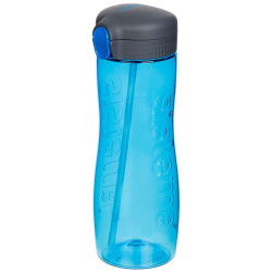 Hydrate Tritan Quick Flip With Straw Water Bottle - 800ML - Blue