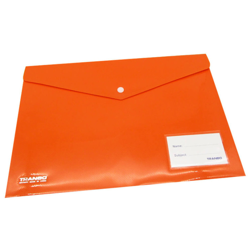 A4 Tranbo Capsule Envelope File - Orange