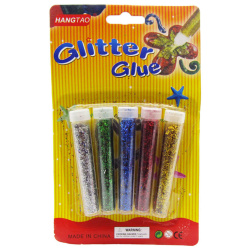 Glitter Glue - 5 Pcs