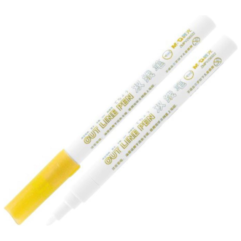 Out Line Pen - Yellow