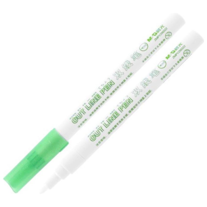 Out Line Pen - Green