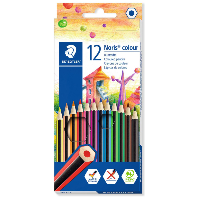 Noris Pencils Color Set - 12 Color