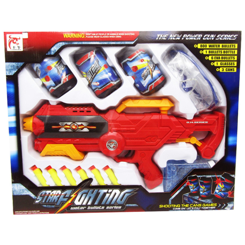 Shooting Gun With Water Bullets - Red