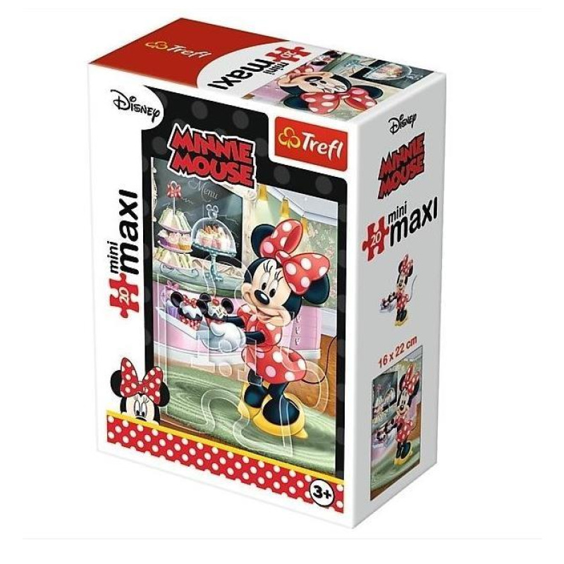 Minnie Mouse Mini Maxi Puzzle - 20 Pcs