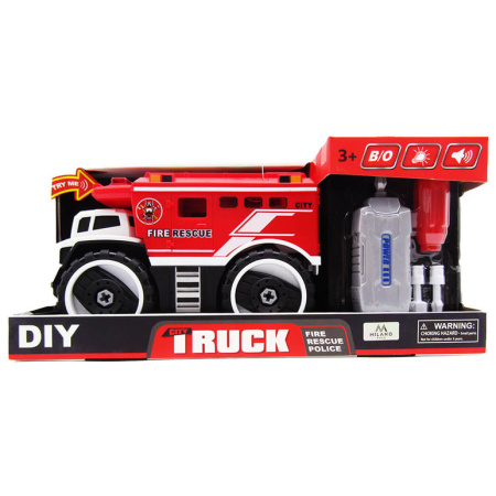City Truck Rescue - Fire Rescue - Red