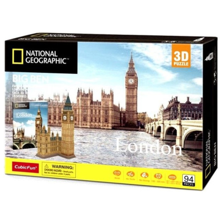 3D Puzzle - Big Ben London - 94 Pcs
