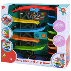 Busy Race and Drop Tower Track