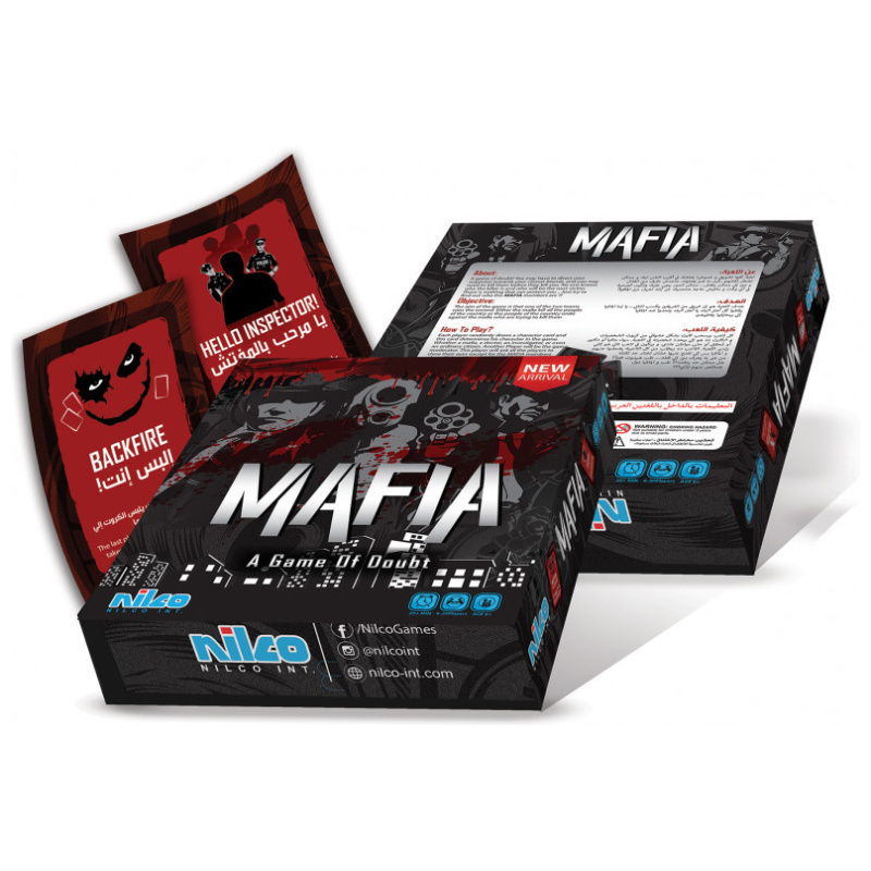 Card Game - Mafia A Game Of Doubt