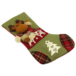Christmas Gifts - Large Hanging Sock - Deer