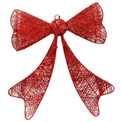Christmas Decorations - Glitter Ribbon - Random Color