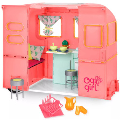 Camper Car for 18" Dolls - Pink
