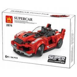 Super Car Building Blocks - 184 Pcs