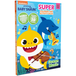 Baby Shark Coloring & Activity Book - Ocean Music