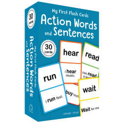 Flash Cards - Action Words & Sentences