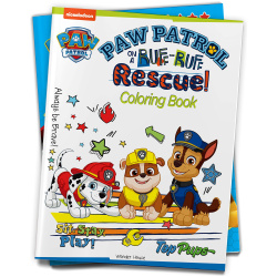 Paw Patrol Coloring Book - Paw Patrol On A Ruff-Ruff Rescue