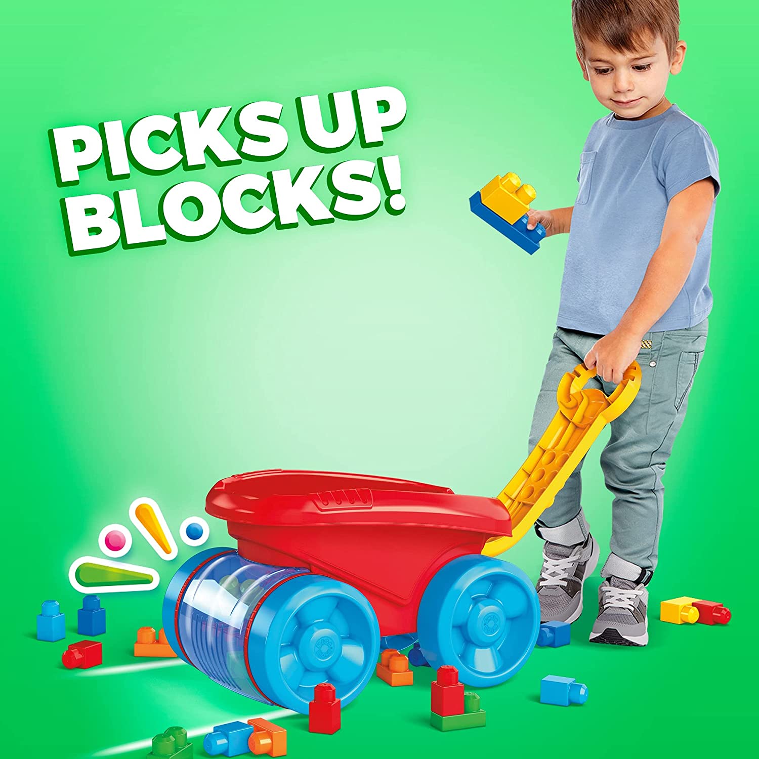 Mega bloks pick up wagon online