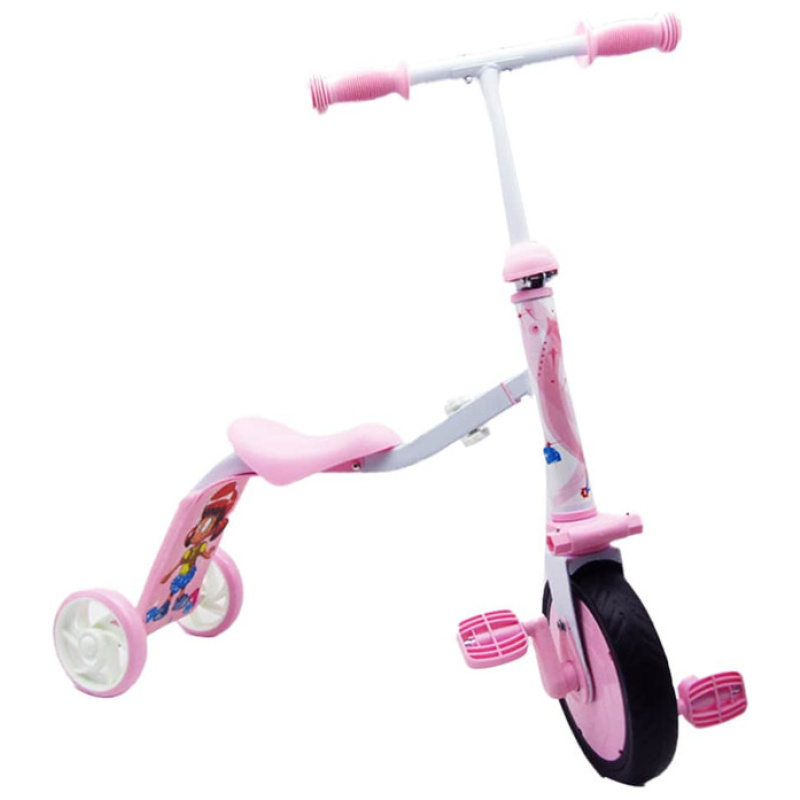 Sliding Scooter & Bicycle - Pink