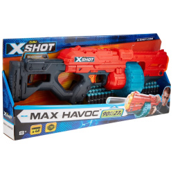 X-Shot Max Havoc Foam Dart Blaster - 48 Bullets - Red