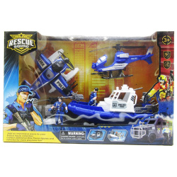 Rescue Squad Police Force - 6 Pcs
