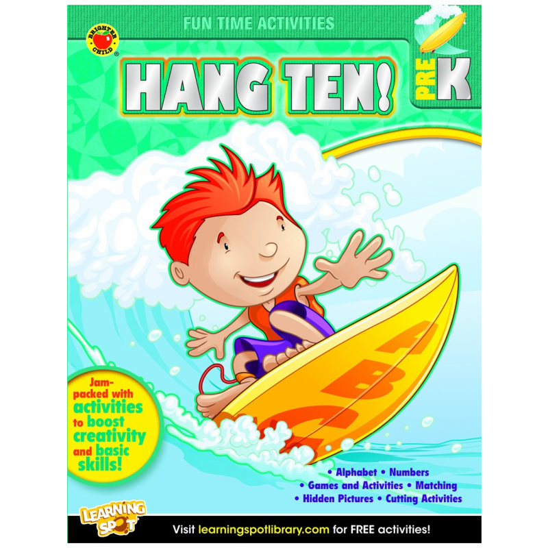 Activity Book - Hang Ten! - Grade PK