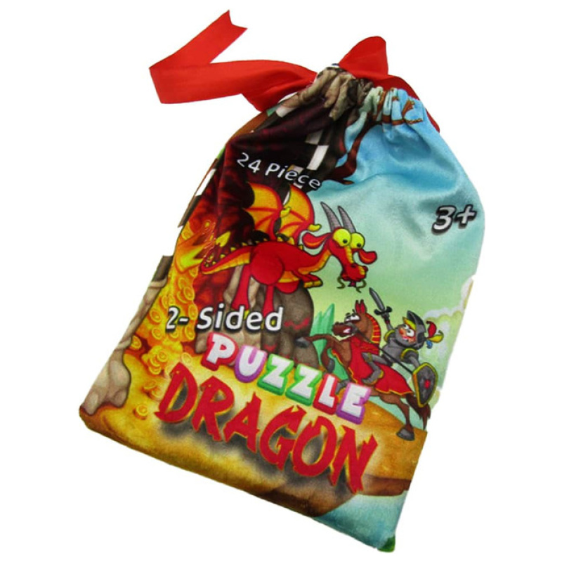 Two Sided Puzzle - Dragon - 24 Pcs