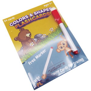 Flash Card - Colors And Shapes - 54 Cards