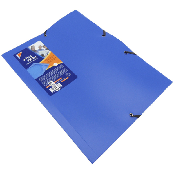 Flap Folder A4 - Blue