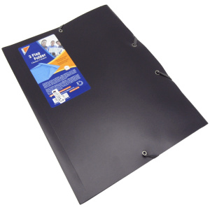 Flap Folder A4 - Black
