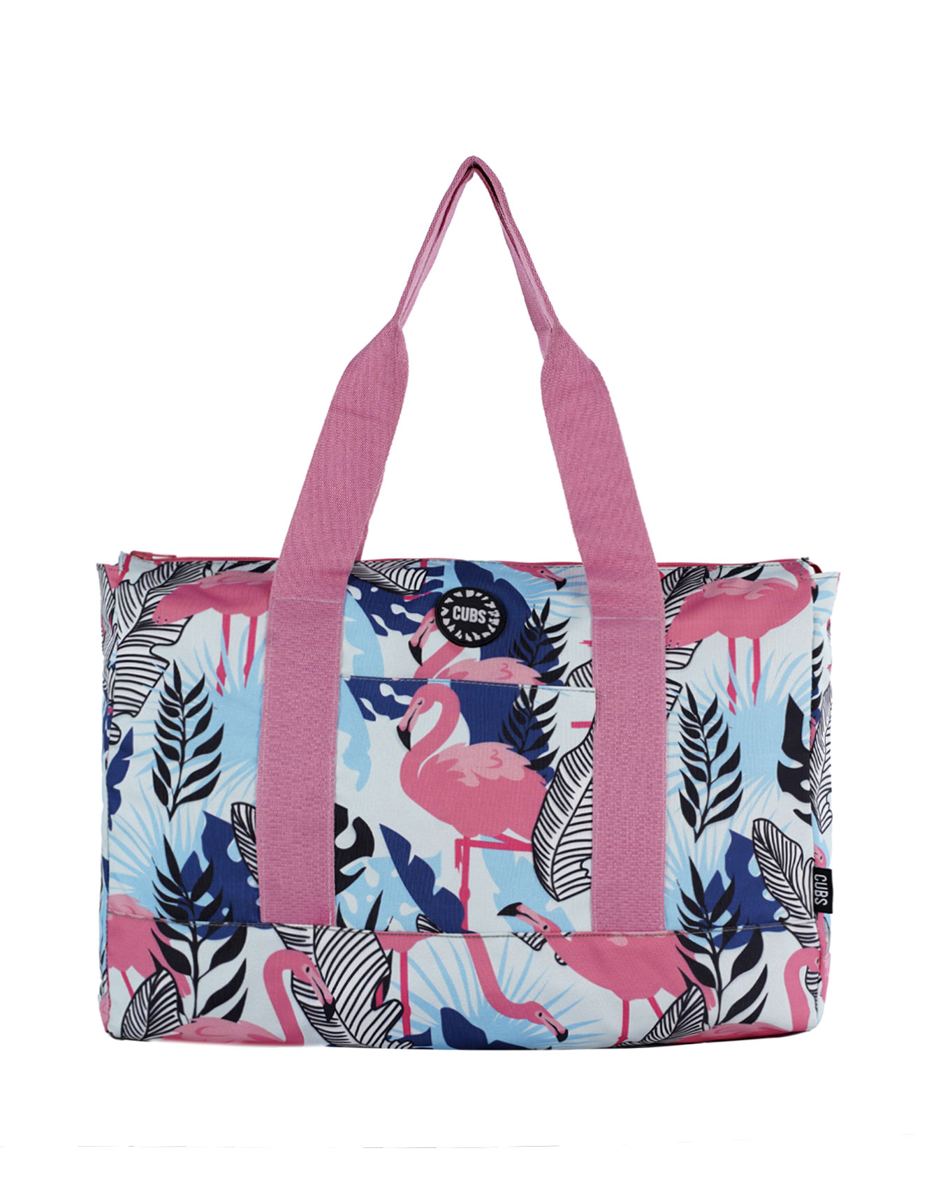 CUBS Flamingo & Sky Blue Tie Dye Tote Bay - Shop Online Summer, Beach ...