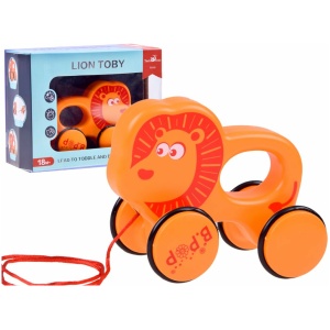 Baby Pull Along Toy - Lion Toby