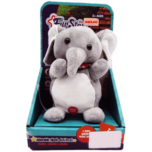 Plush Soft With Light And Sound - Elephant