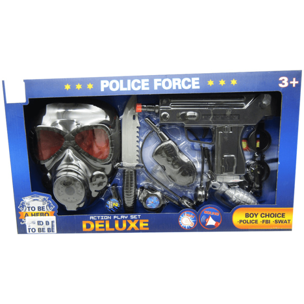 Deluxe Police Action Set With Light And Sound– Special Agent