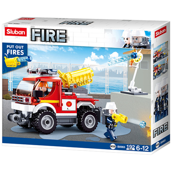 Fire Off-Road Engine Building Blocks - 192 Pcs