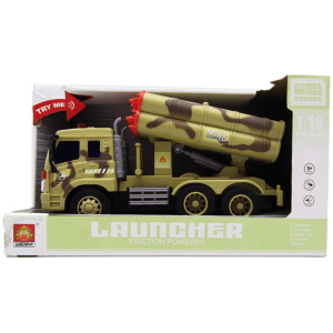 Launcher Fighter Army Truck With Lights And Sounds