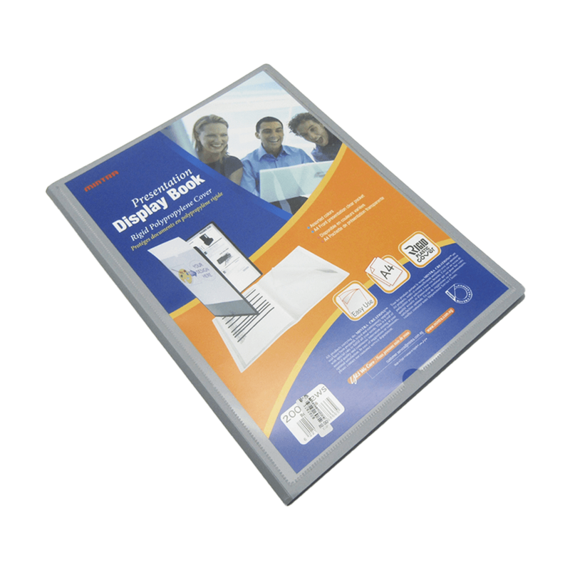 Display Book Portfolio -100 Pocket - Grey