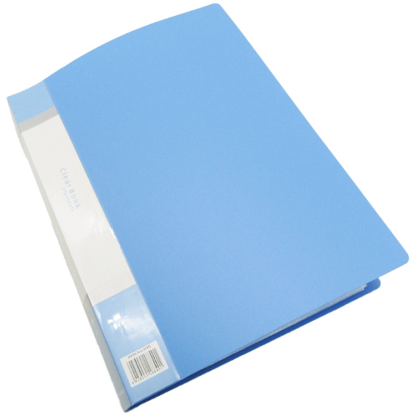Vividus Clear Book A4 – 40 Pocket – Light Blue