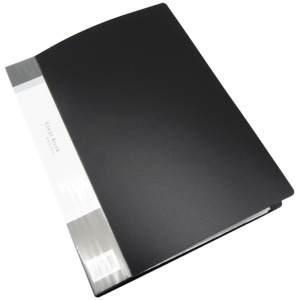 Vividus Clear Book A4 – 40 Pocket – Black
