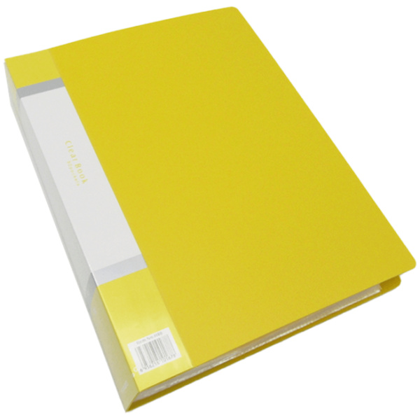 Vividus Clear Book A4 – 80 Pocket - Yellow