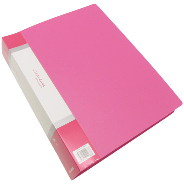 Vividus Clear Book A4 – 80 Pocket - Pink