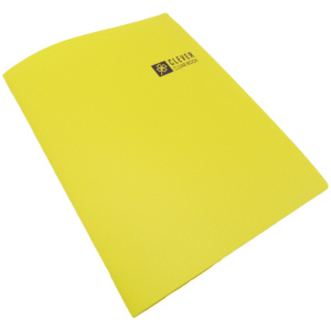 Clever Extra Holder Clear Book  A4 - 20 Pocket - Yellow