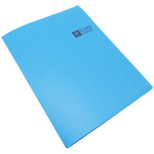Clever Extra Holder Clear Book  A4 - 20 Pocket - Blue