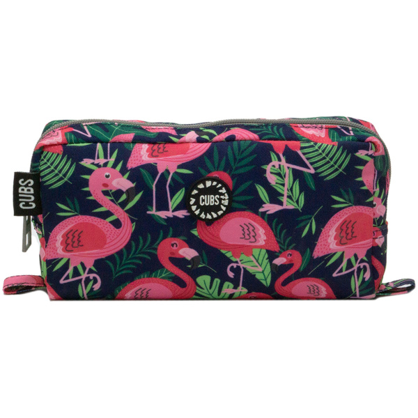 Pencil Case - Flamingo Lost In The Forest