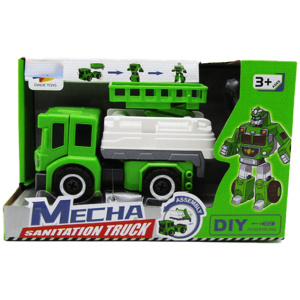 Building Blocks Truck - Sanitation Truck