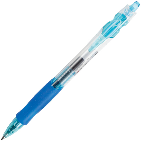 Retractable Gel Pen 0.7mm - Sky Blue