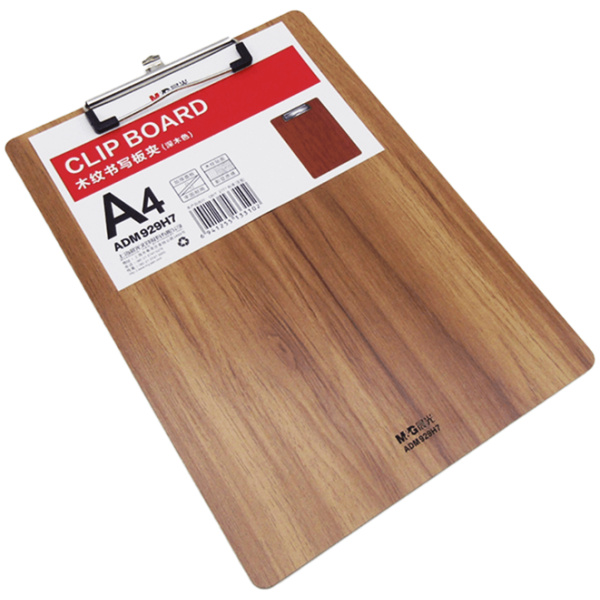 Wooden Clip Board A4