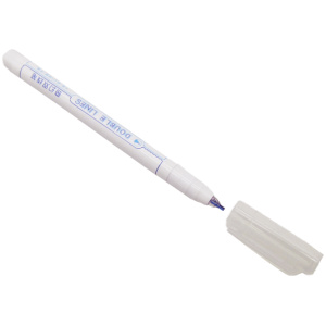 Double Line Gel Pen 0.5MM - Light Blue / Purple