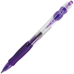 Retractable Gel Pen 0.7mm - Purple