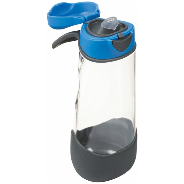Tritan Sport Spout 600ML Bottle -  Blue Slate