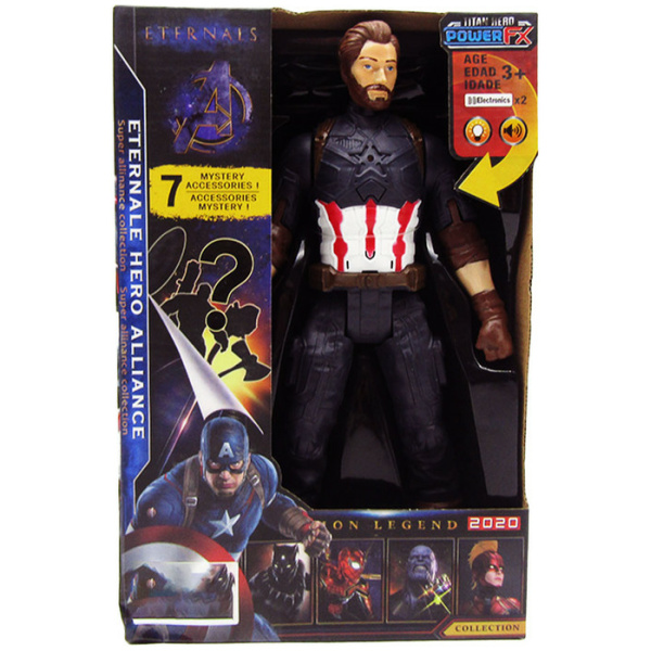 Eternals Avengers With Sound And Light - Captain America