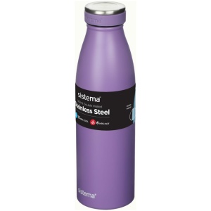Hydrate Stainless Steel Water Bottle – 500ML – Purple